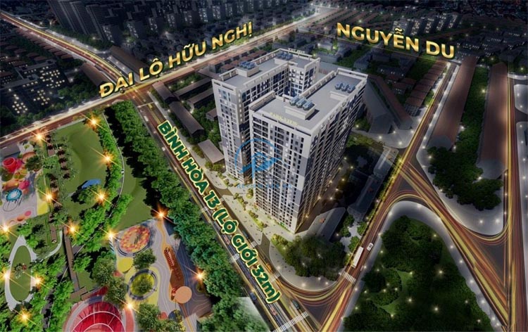 Dự án căn hộ chung cư Iris Tower Thuận An