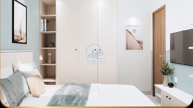 Thiết kế phòng ngủ sang trọng với không gian ấm cúng